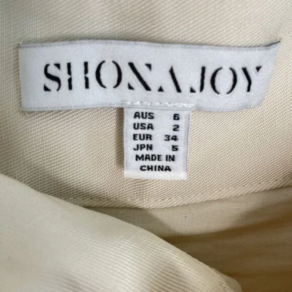 Shona Joy Utility Mini Skirt in Ivory, 2